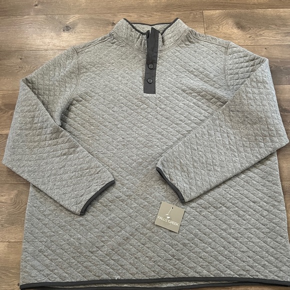 Falls Creek Quilted Henley Shirt Size XXL New